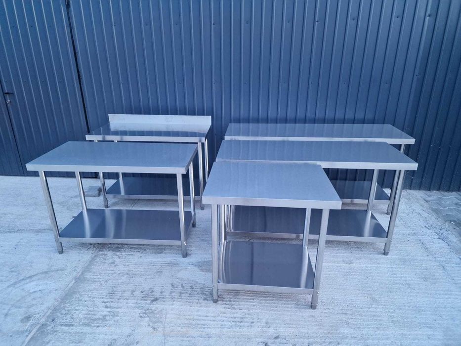 Mese inox diferite dim direct din stoc pret producator NOi cu factura