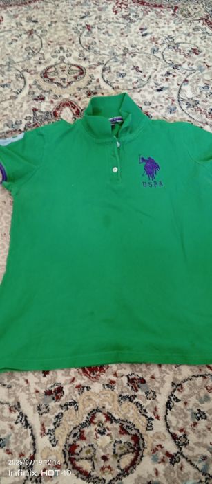 Futbolka yashil rangda XL razmer