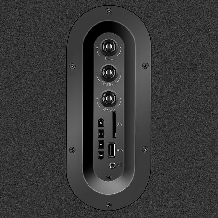 Акустика Sven SPS-710 .Bluetooth , FM radio. USB -audio player. Часы.l
