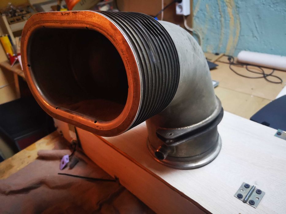 Арт мебел авиационен двигател части авиация винтидж