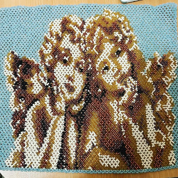 Картина из бисера