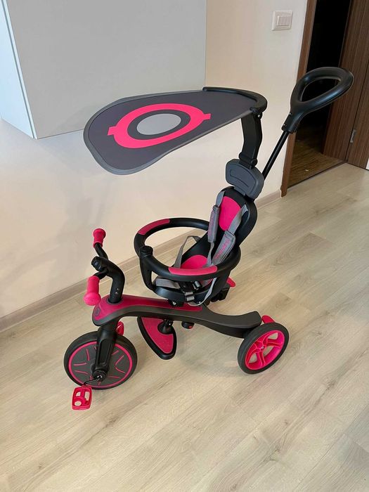 Tricicleta Globber Explorer 4 in 1 Roz