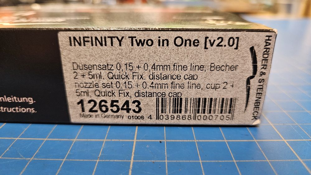 Aerograf Infinity  2in1 H&S