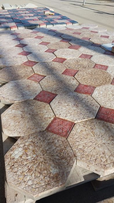 Брусчатка Бордюр мраморная