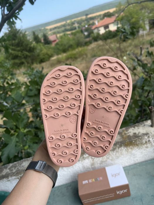 Сандали Dodo 24, Igor 25 за момиче, пантофи Froddo, Viggami