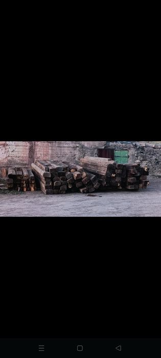 Продам шпалы деревянные