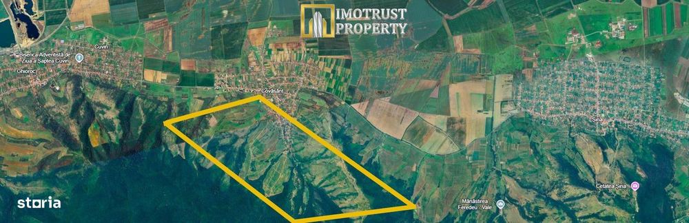 Teren agricol de vânzare 17,51 ha Covăsânț – 7.000 €/ha