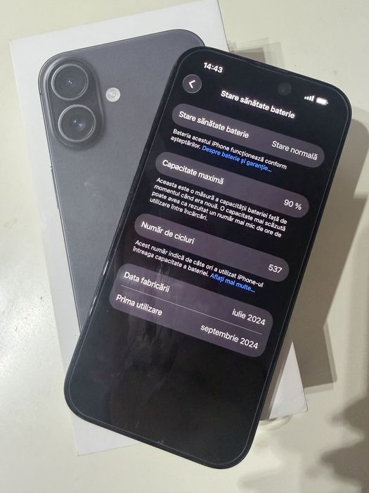 Iphone 16  memorie 128