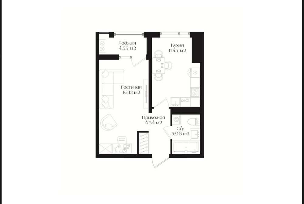 Продаётся 2/3/16 квартира коробка, в ЖК "Харизма", Махтумкули