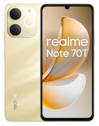 Смартфон Realme Note 70T, 4GB, 128GB, Gold