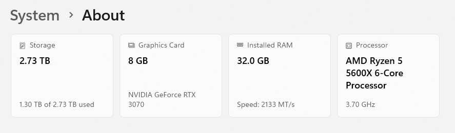 PC Gaming & Editare Foto | Ryzen 5 5600X - RTX 3070 8GB - 32GB RAM - SSD NVMe 3TB - X570