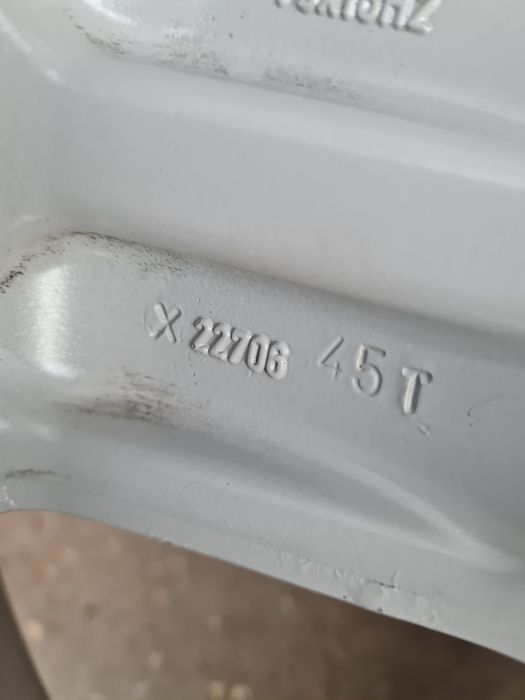 Джанти ALUETT за BMW VW T5 T6 OPEL R16 5x120 ET45 7J