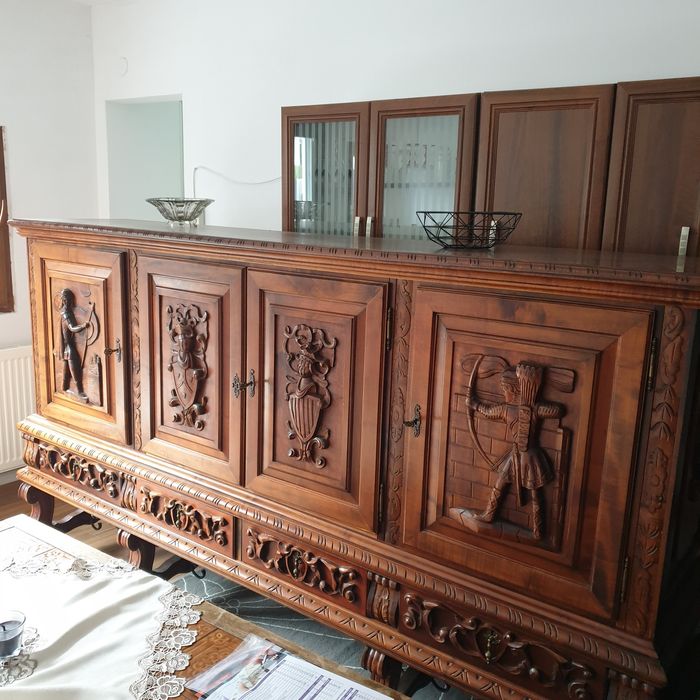 Mobilier lemn masiv sculptat - RENAȘTEREA SPANIOLĂ- IMAR Arad