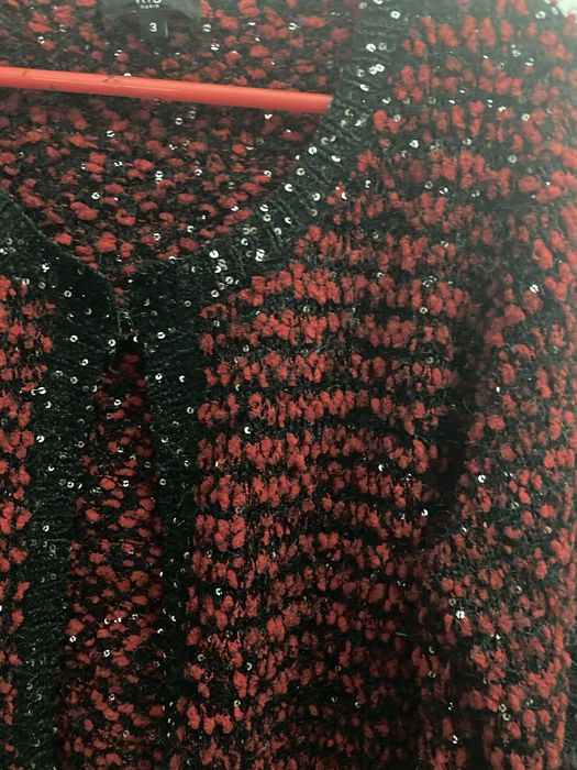Cardigan bicolor