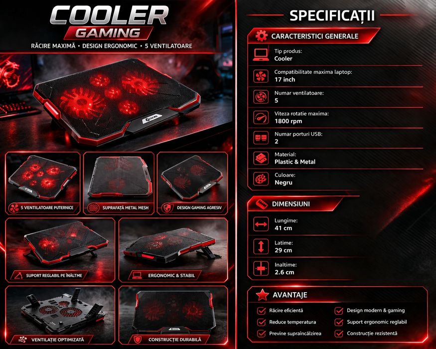 MSI GF65 Thin RTX 3060 6GB / 16GB / 144Hz / i5 + Cooler Gaming