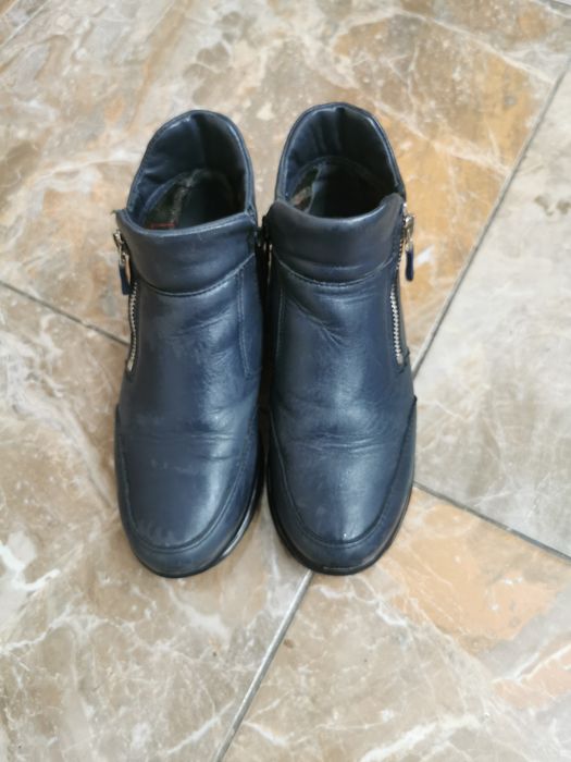 Ботинки демисезонные кожа
