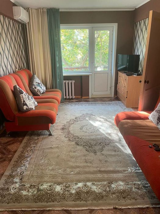 Сдаётся 2х комнатная квартира. По адресу Астана 10 на дворце спорта.