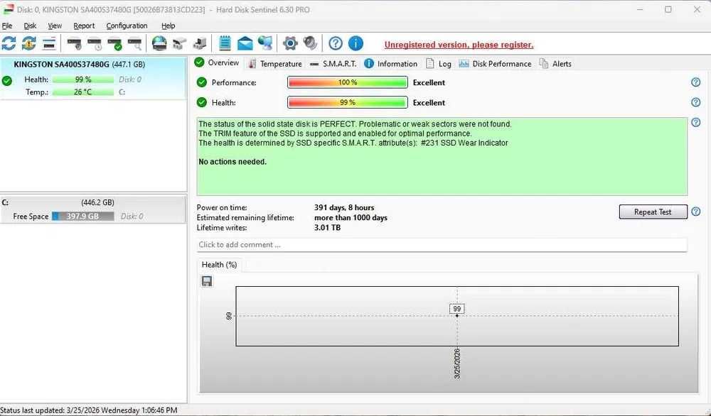 SSD Kingston A400 480GB SATA-III 2.5 inch