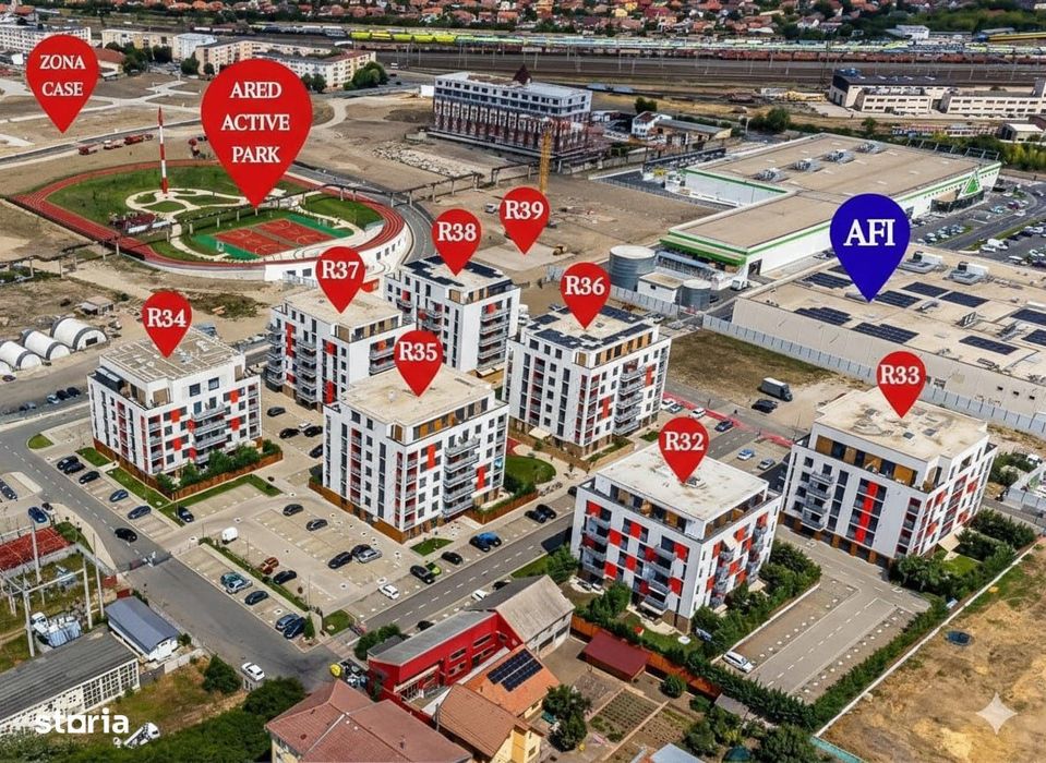 NOU- BLOC R39 ARED CITY direct de la dezvoltator – ap 3 (comision 0)