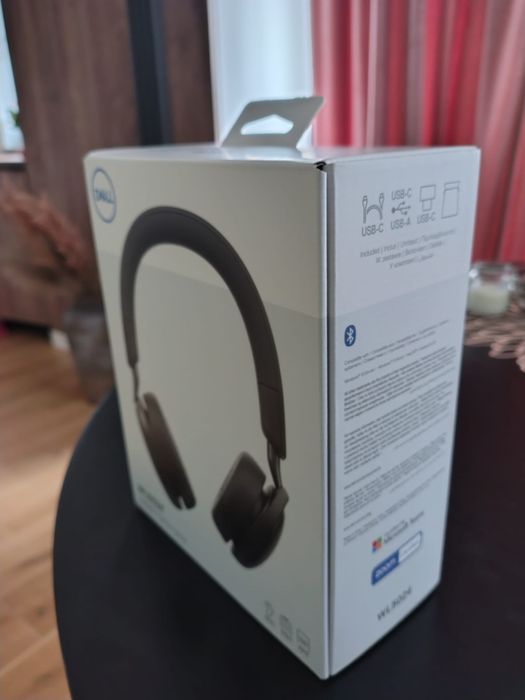 Căști Wireless Over-Ear Dell WL5024 Wireless Headset cu Microfon