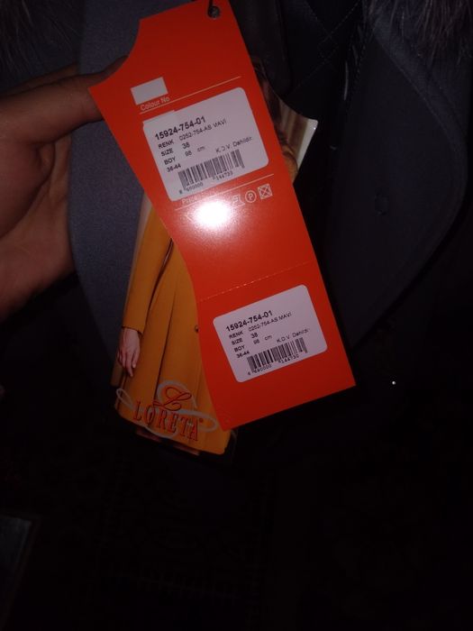 Qalin qishki palto yangi kiyilmagan