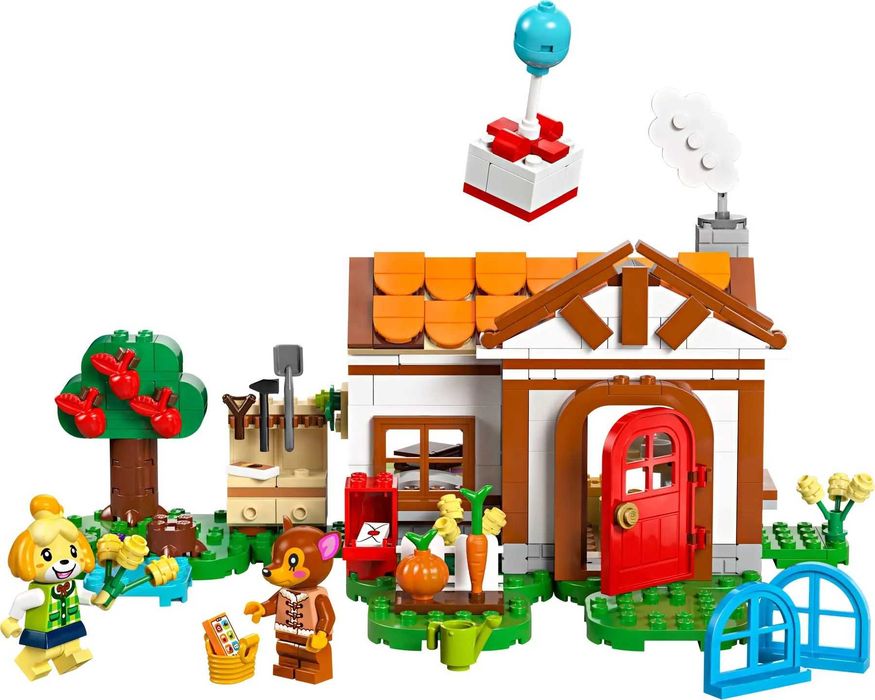 НОВО! LEGO Animal Crossing 77049 Kъщата на Isabelle