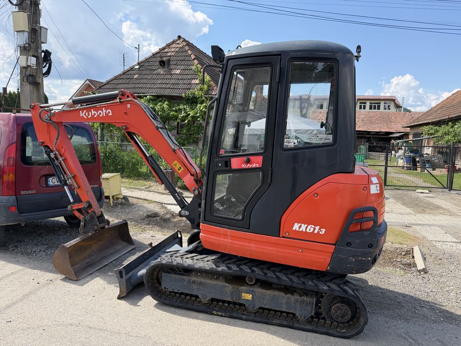 Miniescavator Kubota Kx 61-3