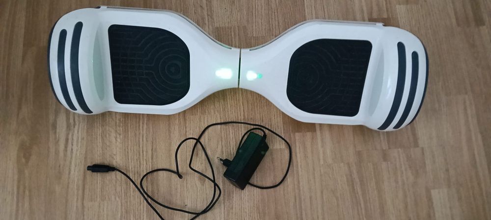 Set Hoverboard Alb+Waveboard