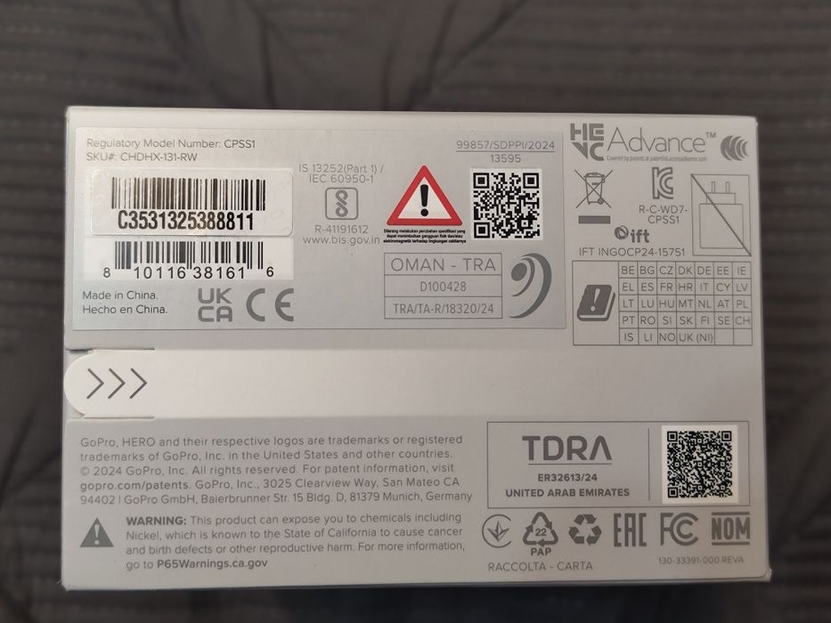 Экшен камера GoPro hero 13 black