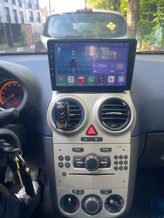 Мултимедия 9″ за OPEL CORSA 2 Android 14 CARPLAY навигация DSP GPS