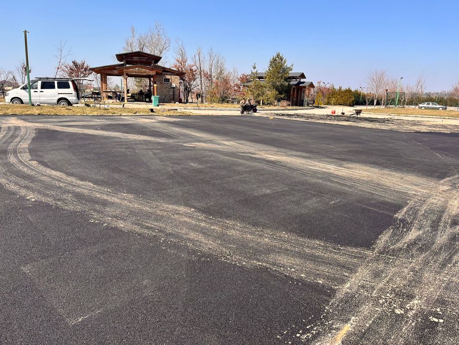 Асфальт асфальтирование услуги бордюр