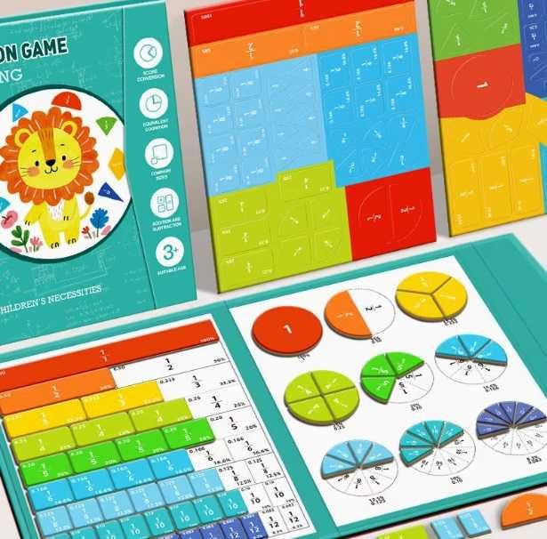 Магнитна образователна игра – учене на дроби по лесен и забавен начин