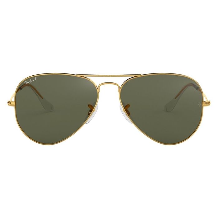Ochelari de soare Ray Ban aviator gold metal