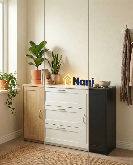 Тумба SIRI с ящиками и дверцами. Стиль и европейское качество