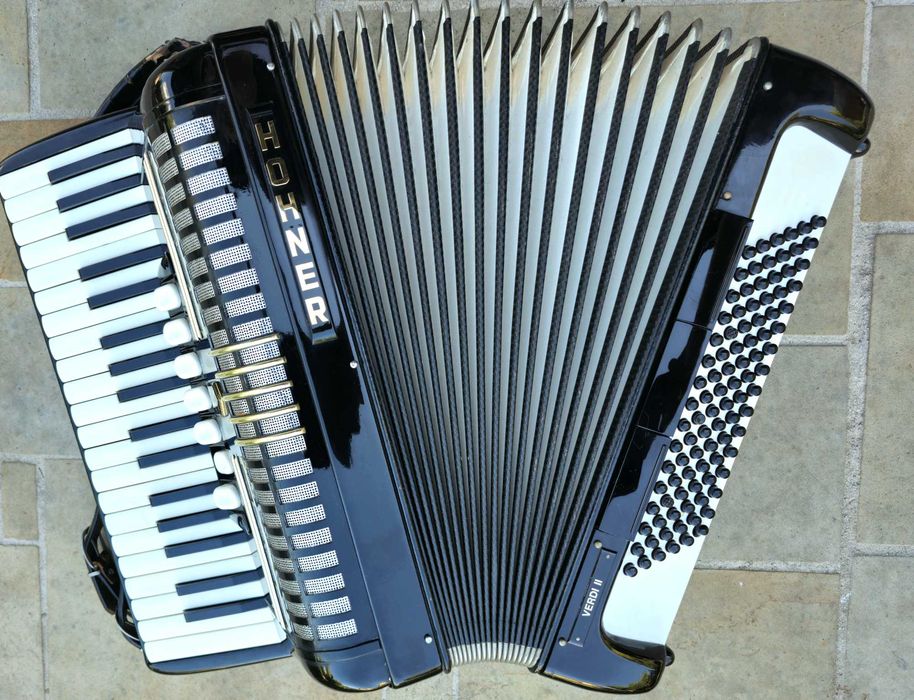 Acordeon Hohner Verdi 2 N  basi negru