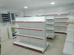 Металлические  стеллажи островные полки ветрины торговые для магазина