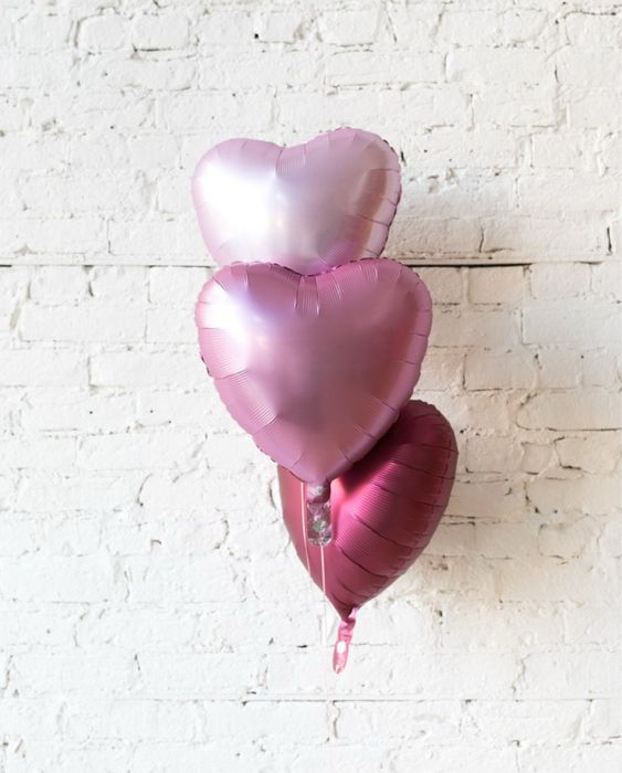 Сердце шары на 14 февраля