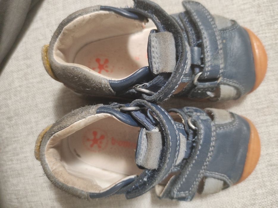 Бебешки сандали  ест.кожа, Биомеханикс Biomecanics Колев и Колев