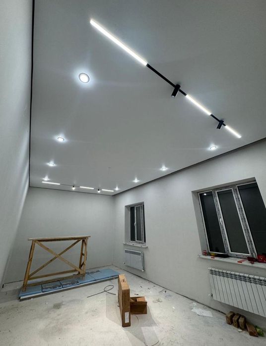 Натежной потолок