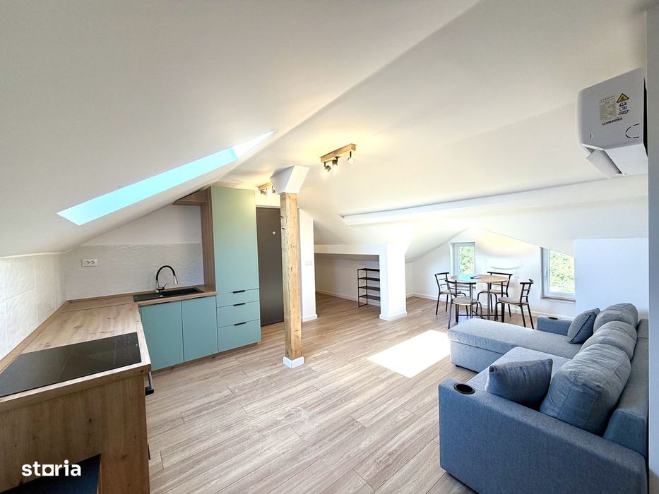 Apartament 50 mp etaj 3 finisat, mobilat, utilat deasupra Tribunalului