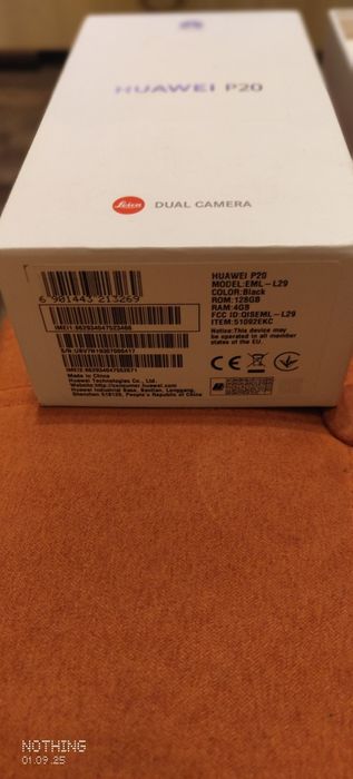 Huawei P20 Black 4/128 GB