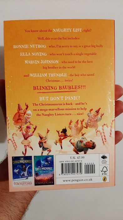 The Christmasaurus and the Naughty List, Penguin