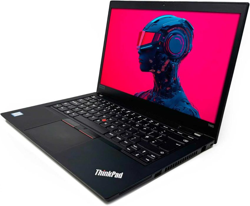 Ultrabook Lenovo ThinkPad T490 IntelCore i5-8350 / 16GB / 256GB SSD / 14" Full HD / Windows 11 / testat militar / fiabil-rezistent! Ideal diagnoza!