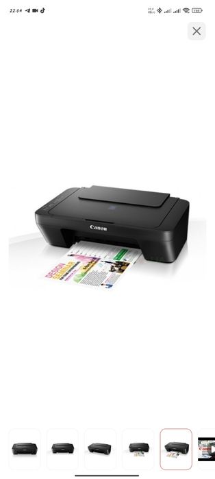 Продам принтер Canon PIXMA E414 черный