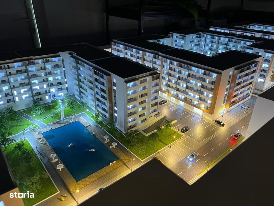 2 camere tip studio 81 Residence gata de mutat