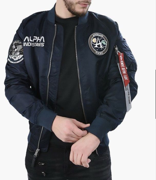Мъжки двулицев бомбер ALPHA INDUSTRIES . Размер М