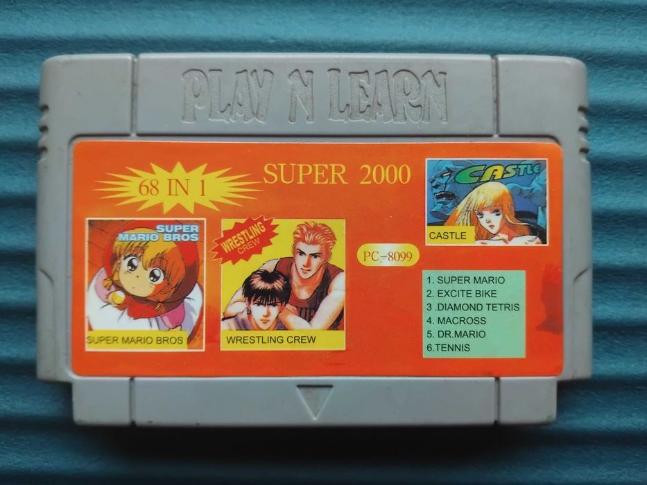 Дискета за телевизионна игра Нинтендо / Nintendo 68 in 1