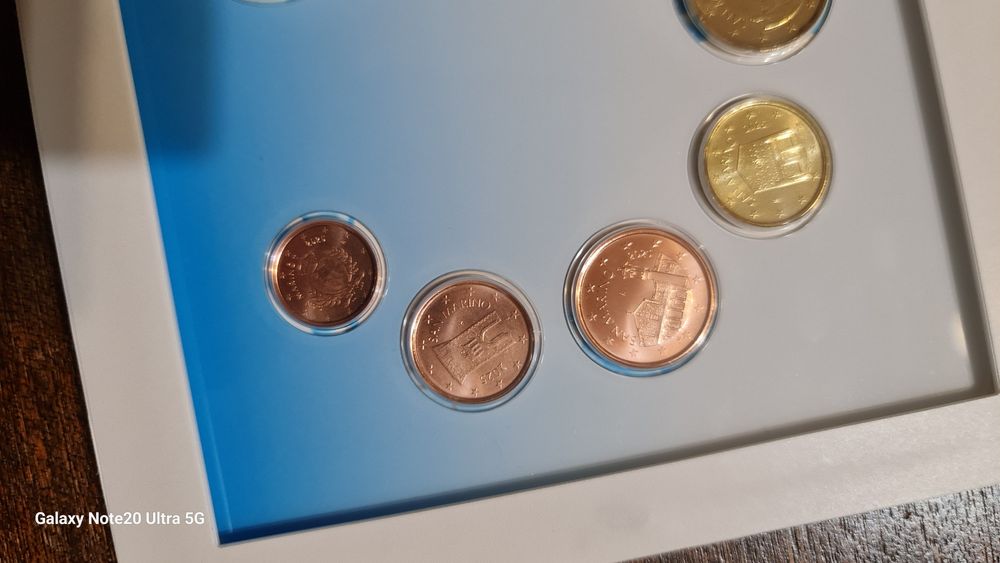 Евро сет Сан Марино 2025- Card Coin 24\25  SM