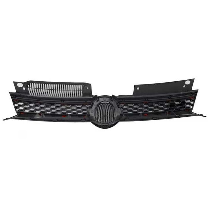 Grila Centrala model GTI pentru Volkswagen VW Golf 6 VI, Negru Lucios