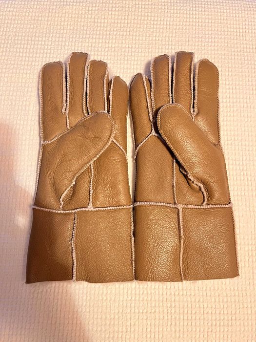 Manusi imblanite piele de miel UP2 Fashion